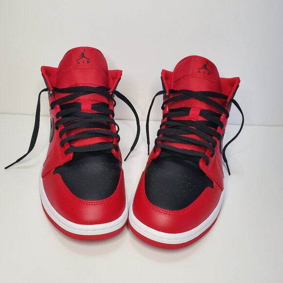 Nike Other - Pre-Loved Nike Air Jordan 1 Mid Reverse Bred Size 12 554724-660